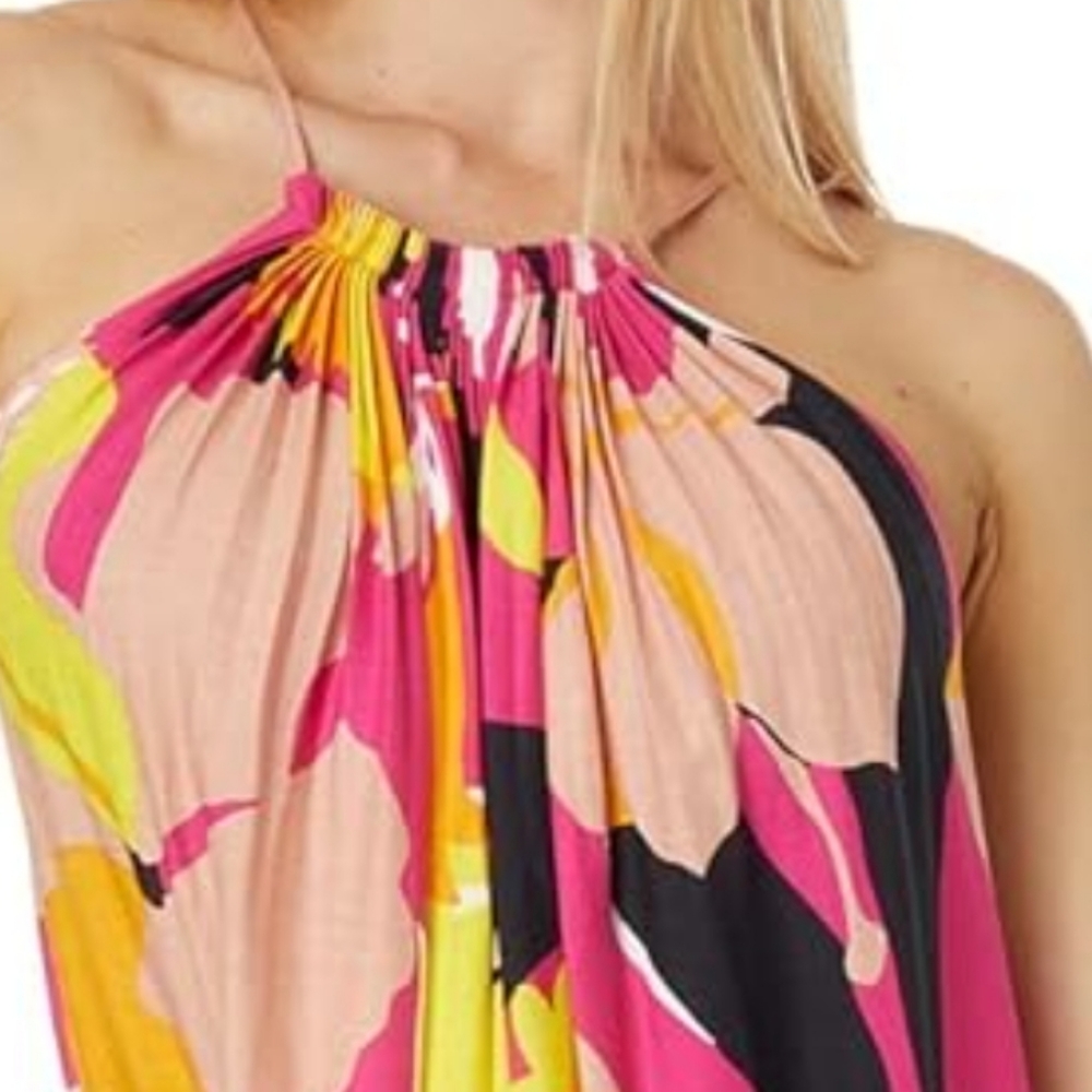 Ted‎ Baker Ikella abstract-print dress. Size 0. - Picture 3 of 11